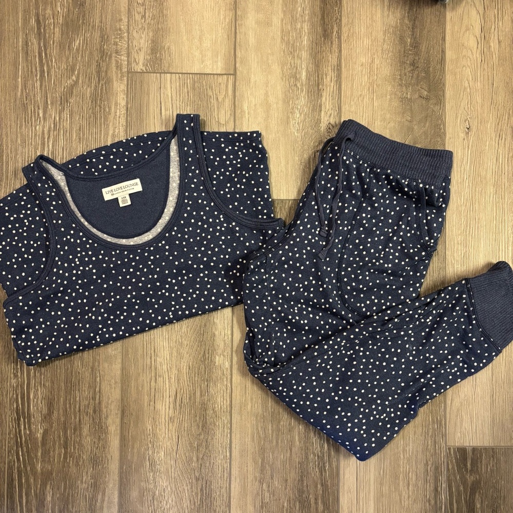 🌙Live Love Lounge Karen Neuburger🌙 Polka Dot Lounge Pajama Set